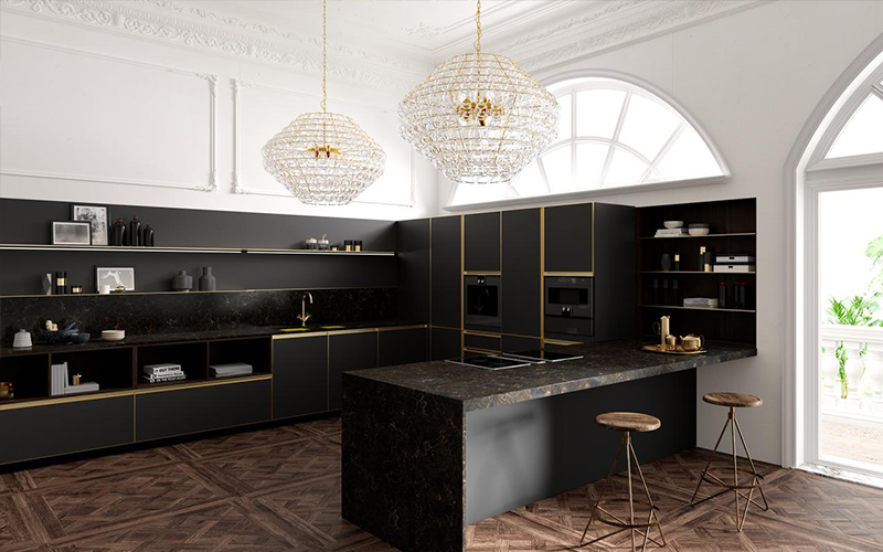 Nocturne, VIATERA - Quartz Countertops | LX Hausys US