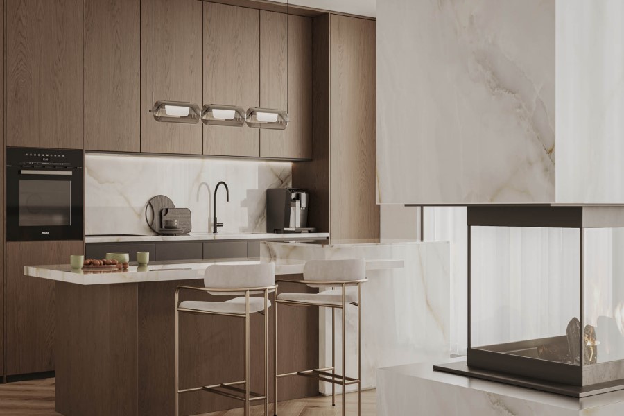 Onyx Pearl, TERACANTO - Porcelain Surface Countertops | LX Hausys US