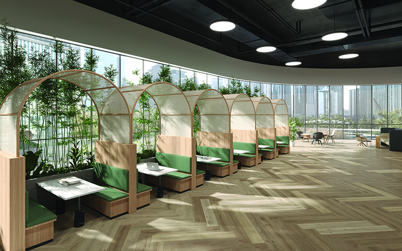 Nutmeg, HFLOR - Luxury Vinyl Tile Flooring | LX Hausys US