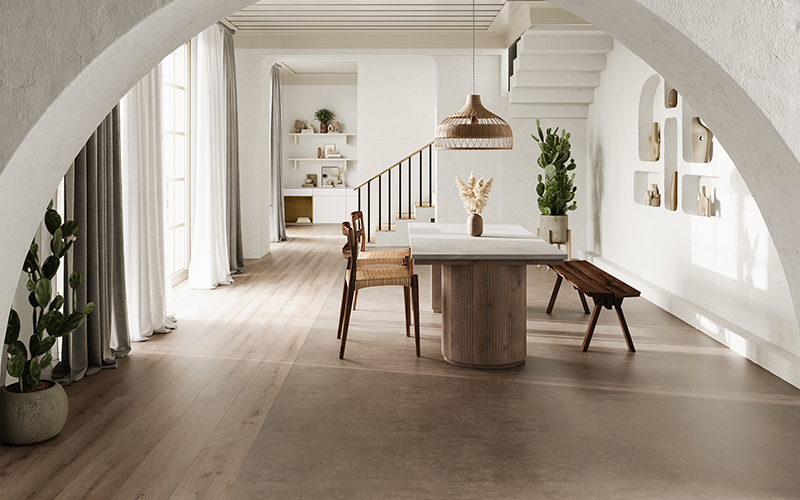 Nutmeg, HFLOR - Luxury Vinyl Tile Flooring | LX Hausys US
