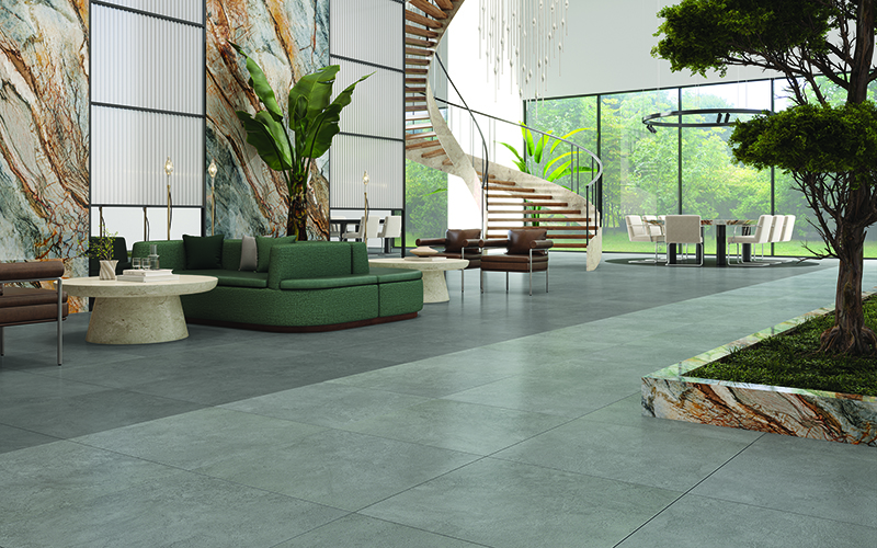 Leaden, HFLOR - Luxury Vinyl Tile Flooring | LX Hausys Canada