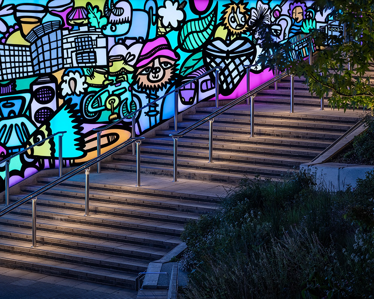 Urban Art with Heart: HIMACS Powers Stuart Melrose and Kev