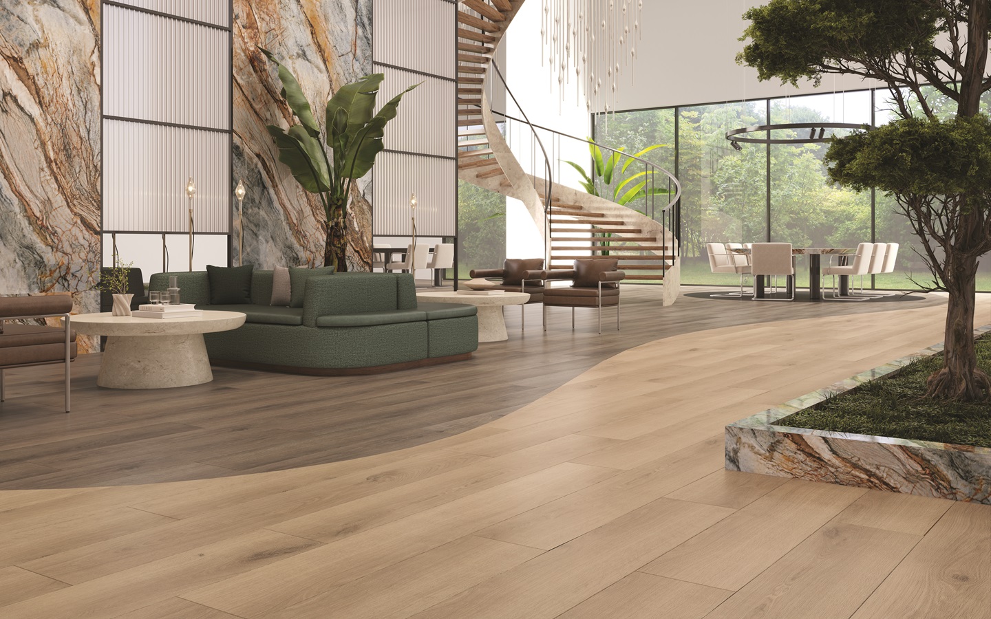 エンザイン フローラ NEW STANDARD PLUS - 20 Mil LVP - Oak