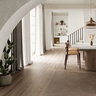 Vanilla Oak, HFLOR - SPC Tile Flooring | LX Hausys US