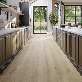 Natural Oak, HFLOR - SPC Tile Flooring | LX Hausys US