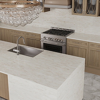 White Quartz Countertop, VIATERA | LX Hausys Canada