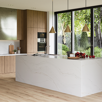 Willow White, VIATERA - Quartz Countertops | LX Hausys US