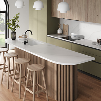 大型　ゴライアスバードイーター Aria, VIATERA - Quartz Countertops | LX Hausys US