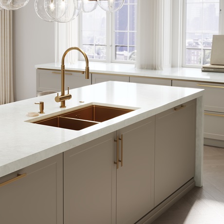 White Quartz Countertop, VIATERA | LX Hausys Canada