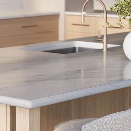 White Quartz Countertop, VIATERA | LX Hausys Canada