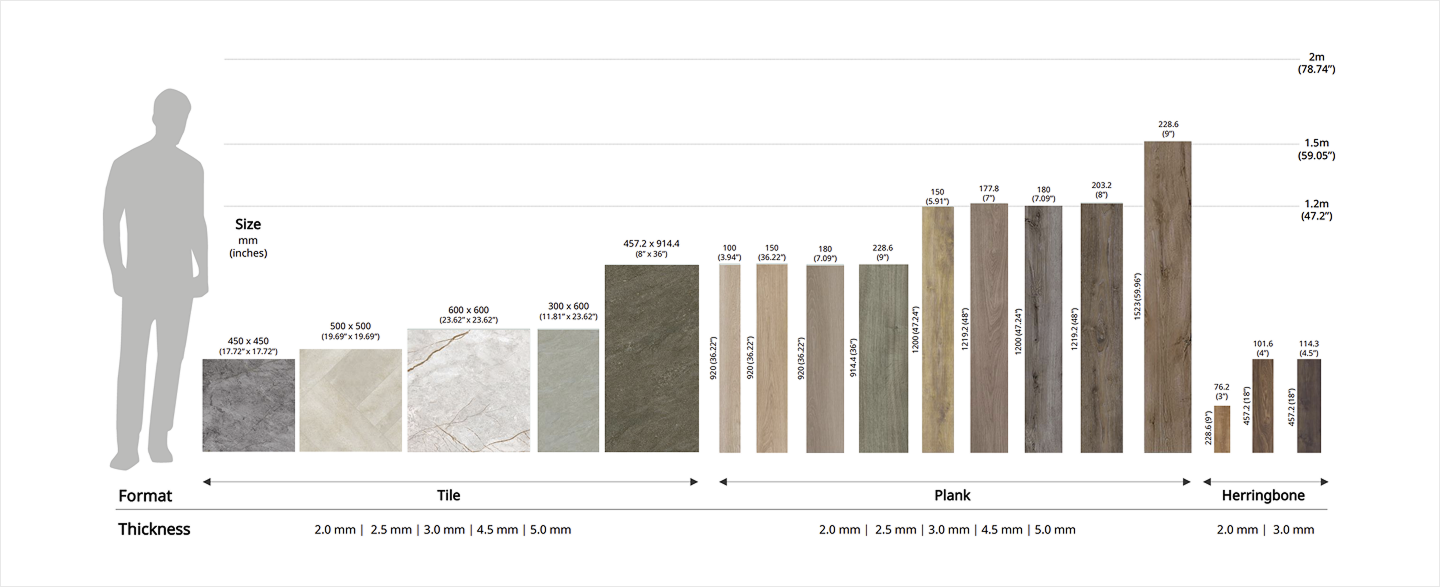 Luxury Vinyl Tile Flooring, HFLOR | LX Hausys US