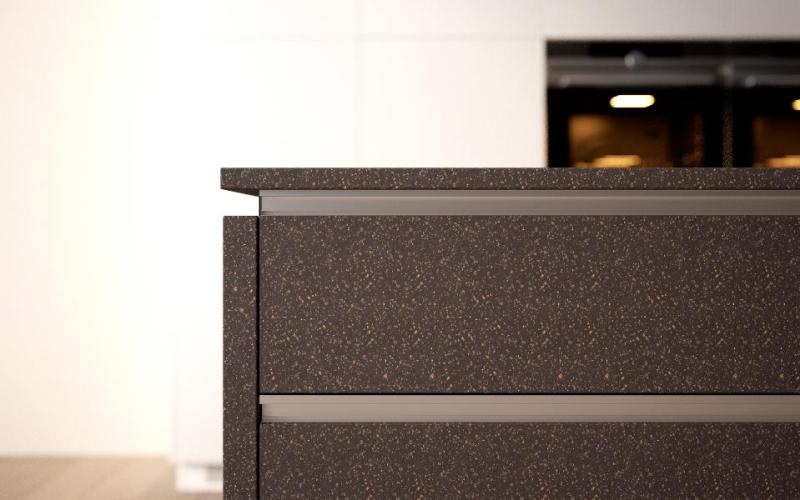 Mocha Granite, HIMACS - Solid Surface Countertops | LX Hausys US