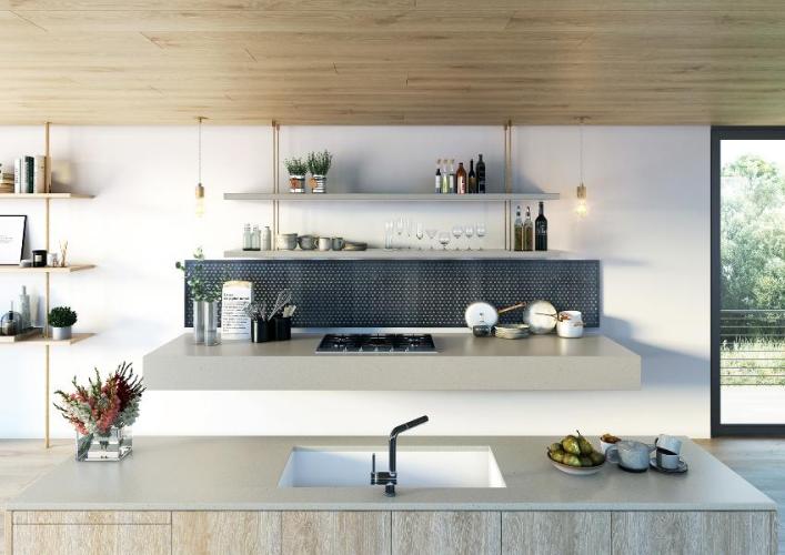 Urban Concrete, HIMACS - Solid Surface Countertops | LX Hausys US