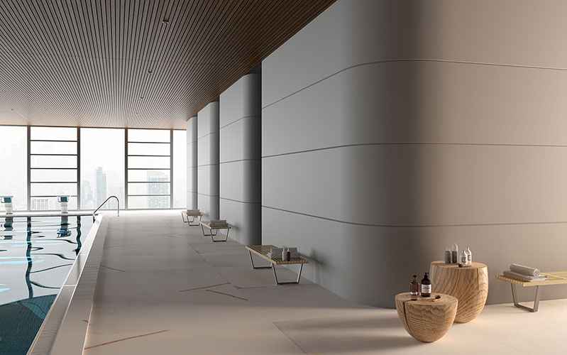 Concrete Gray, HIMACS - Solid Surface Countertops | LX Hausys US