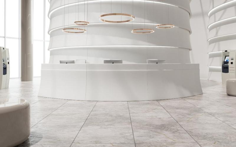Terrazzo Moderna, HIMACS - Solid Surface Countertops | LX Hausys US