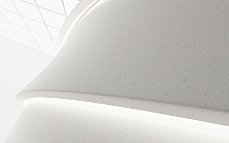 Terrazzo Moderna, HIMACS - Solid Surface Countertops | LX Hausys US