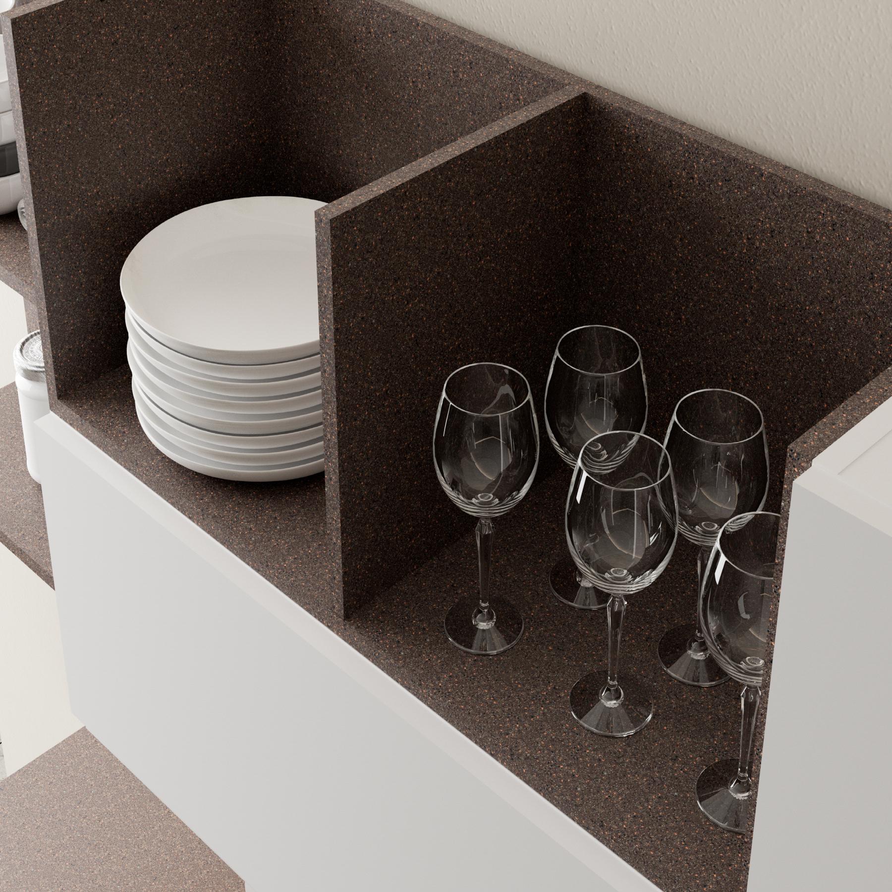 Allspice Quartz HIMACS LX Hausys Product